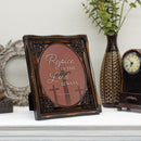 Rejoice In The Lord Amber 8 x 10 Photo Frame