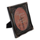 Rejoice In The Lord Black 8 x 10 Photo Frame