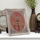 Rejoice In The Lord Silver 8 x 10 Photo Frame