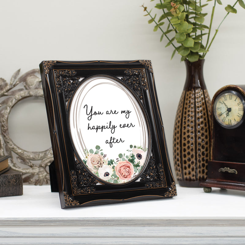 My Happily Ever After Black 8 x 10 Photo Frame