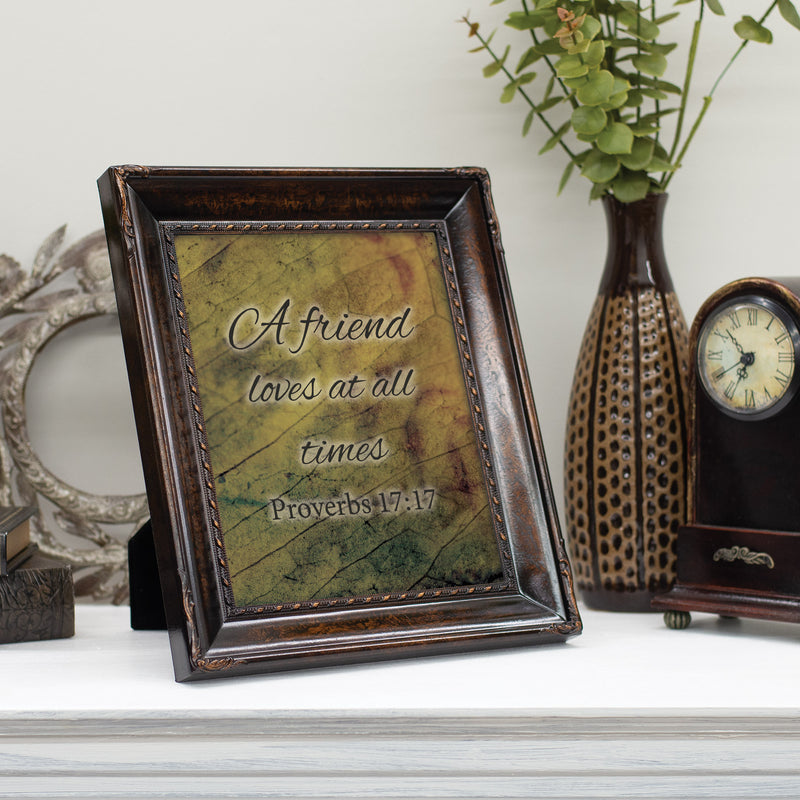 Friend Loves At All Times Amber 8 x 10 Rope Frame