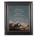 Achieve With Your Talent Black 8 x 10 Rope Trim Wall And Tabletop Photo Photo Frame