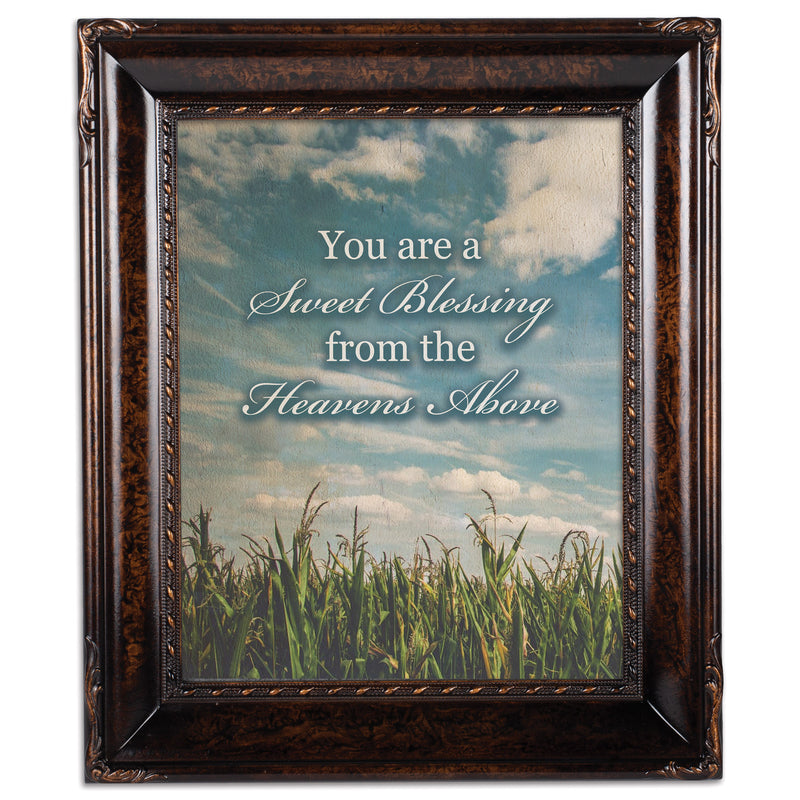 You Are A Sweet Blessing Amber 8 x 10 Rope Trim Wall And Tabletop Photo Photo Frame