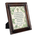 Palm of His Hand Irish Blessing Burlwood Rope 8 x 10 Photo Frame