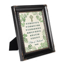 Palm of His Hand Irish Blessing Black Rope 8 x 10 Photo Frame