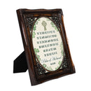 Palm of His Hand Irish Blessing Burlwood 8 x 10 Photo Frame