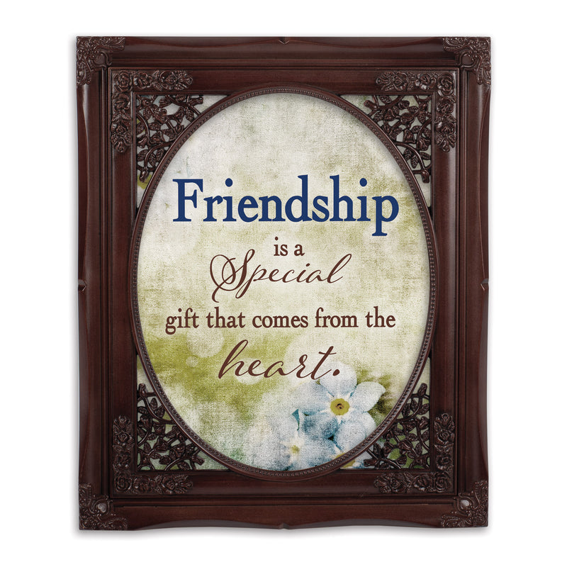 Friendship Gift Oval Mahogny 8 x 10  Oval Photo Frame