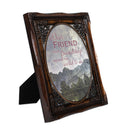 Dear Friend You Mean the World Burlwood 8 x 10 Photo Frame