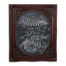 Stars In The Sky Oval Mahogny 8 x 10  Oval Photo Frame