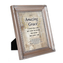 Amazing Grace Through Faith Silver Rope 8 x 10 Photo Frame