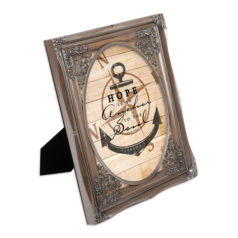 Hope is an Anchor to the Soul Silver 8 x 10 Photo Frame