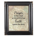 Faith Opens the Door Black Rope 8 x 10 Photo Frame