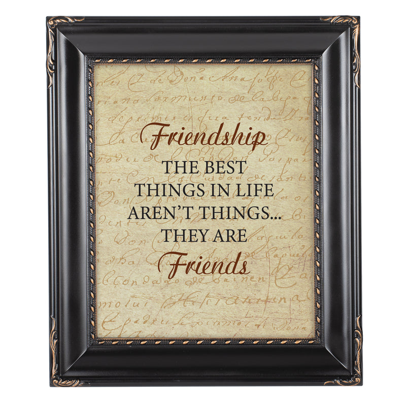 Friendship is the Best Black Rope 8 x 10 Photo Frame