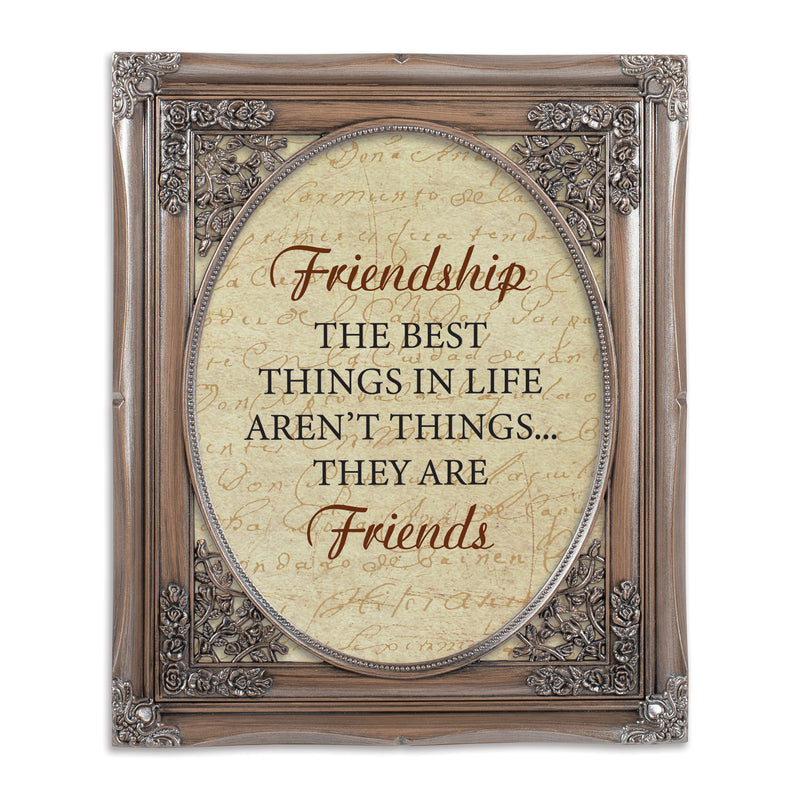 Friendship is the Best Silver 8 x 10 Photo Frame
