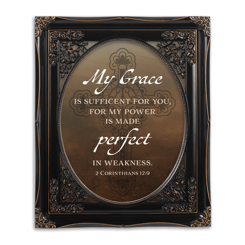 My Grace is Sufficient Black 8 x 10 Photo Frame