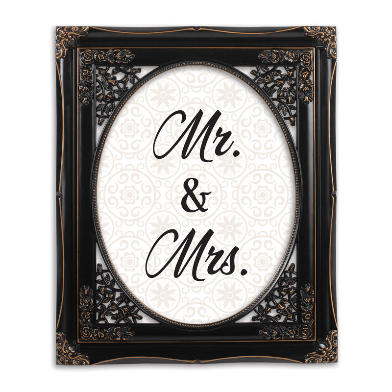 Mr. & Mrs. Black 8 x 10 Photo Frame