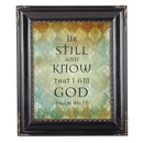 Be Still Black Rope 8 x 10 Photo Frame