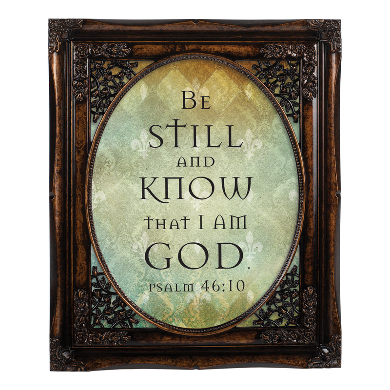 Be Still Burlwood 8 x 10 Photo Frame