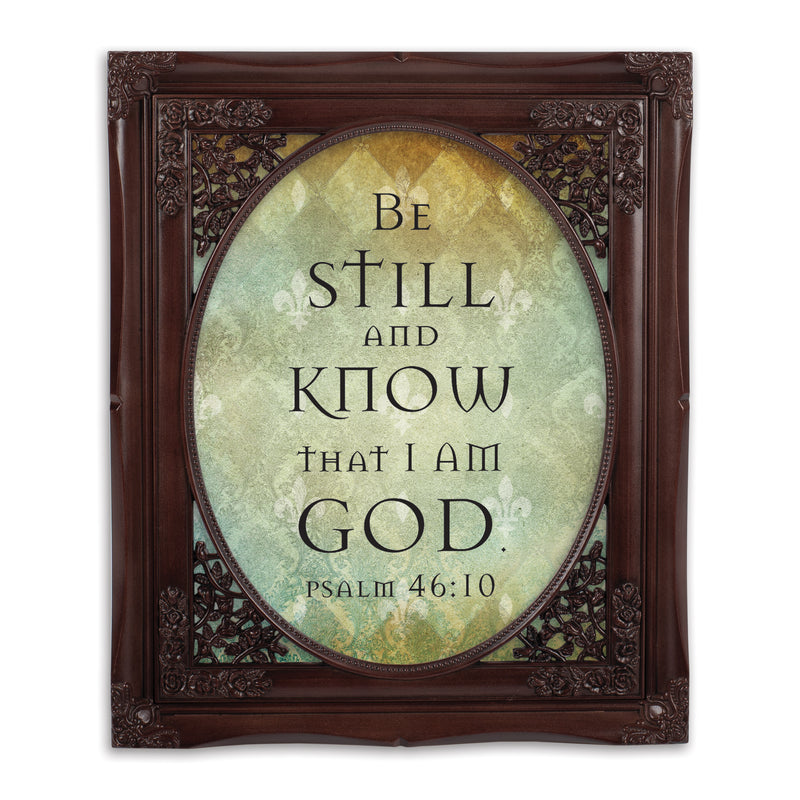 Be Still Mahogany 8 x 10 Photo Frame