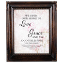 Love & Grace Burlwood Rope 8 x 10 Photo Frame