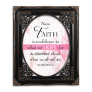 Confidence in Hope Black 8 x 10 Photo Frame