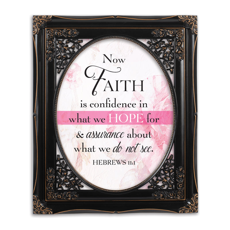 Confidence in Hope Black 8 x 10 Photo Frame
