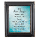 Best Things in Life Black Rope 8 x 10 Photo Frame