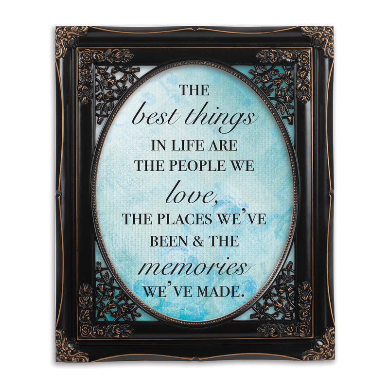 Best Things in Life Black 8 x 10 Photo Frame