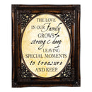 Treasure Family Burlwood 8 x 10 Photo Frame