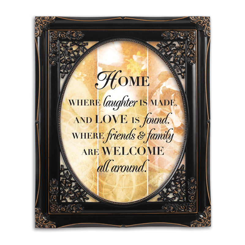 Where Laughter is Made Black 8 x 10 Photo Frame
