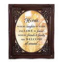 Where Laughter is Made Mahogany 8 x 10 Photo Frame