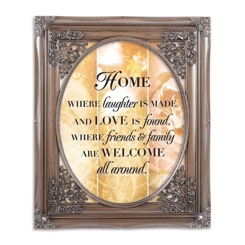 Where Laughter is Made Silver 8 x 10 Photo Frame