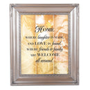 Where Laughter is Made Silver Rope 8 x 10 Photo Frame