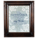 May His Love Lift You Burlwood Rope 8 x 10 Photo Frame