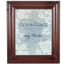 May His Love Lift You Mahogany Rope 8 x 10 Photo Frame