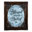 Blessed Beyond Belief Burlwood 8 x 10 Photo Frame