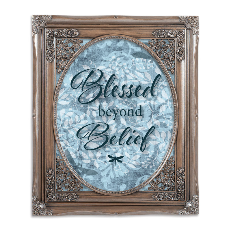 Blessed Beyond Belief Silver 8 x 10 Photo Frame