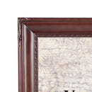 Heart Is So Sweet And Kind Mahogony 8 x 10 Rope Frame