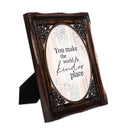 You Make The World Kinder Amber 8 x 10 Photo Frame