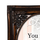 You Make The World Kinder Amber 8 x 10 Photo Frame