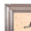 Moms Are The Heart Of The Family Silver 8 x 10 Rope Frame