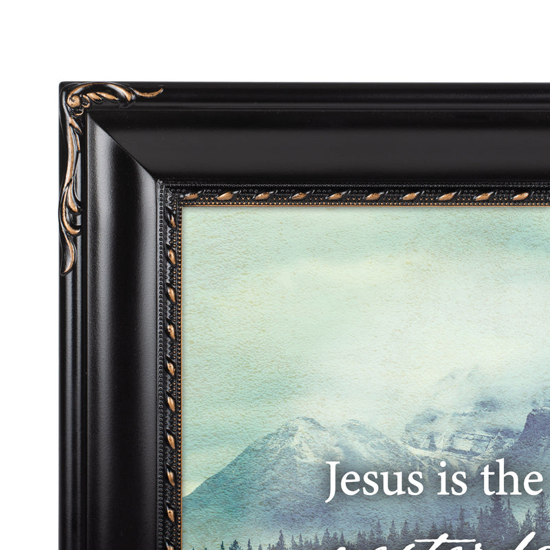 Jesus Is The Same Today And Forever Black 8 x 10 Rope Frame