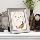Fall In Love Silver 8 x 10 Rope Frame