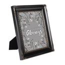 Together Always Black 8 x 10 Rope Frame