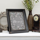 Together Always Black 8 x 10 Rope Frame