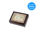 Cottage Garden Granddaughter Brought Joy to Our Lives Burlwood Jewelry Music Box Plays Amazing Grace