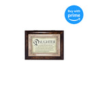 The Perfect Daughter Burlwood Jewelry Music Box Plays Amazing Grace