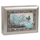 Cottage Garden Take Time Enjoy The Simple Things Rosewood Jewelry Music Box Plays Wonderful World