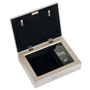 Cottage Garden Mother Precious Gift Brushed Pewter Earthtone Jeweled Music Box Plays You Light Up My Life