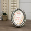 Grandma Grace And Gratitude Silver 5 x 7 Oval Photo Frame